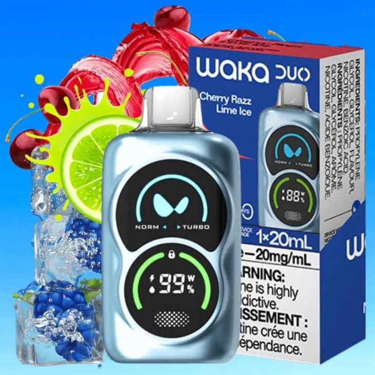 Waka duo 25000puffs vape indiúscartha